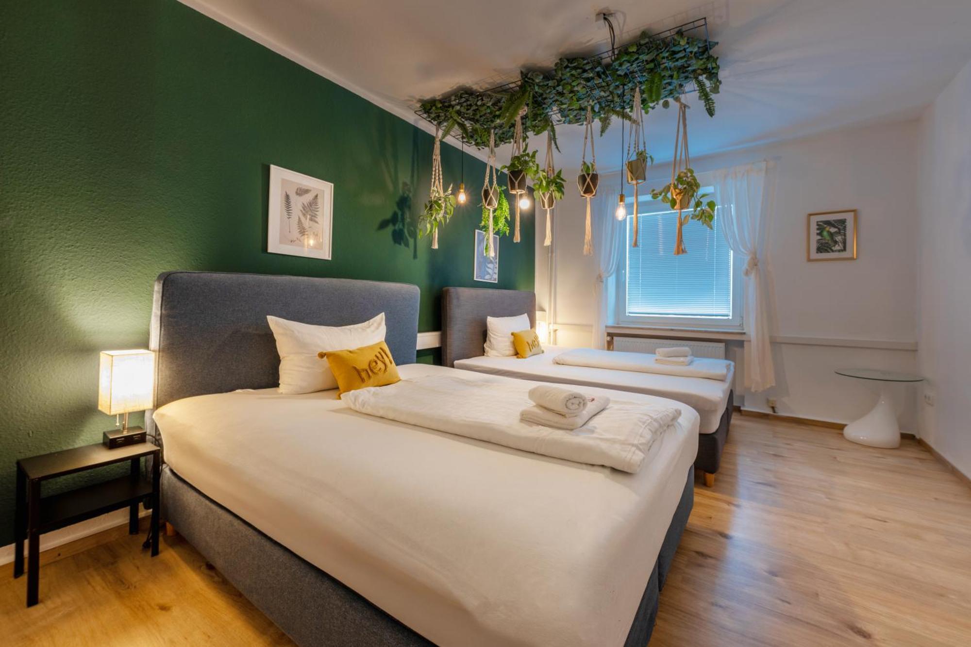 Stay Awesome - Urban Jungle Apartment Zentral, Wilhelmshoehe Kassel Luaran gambar